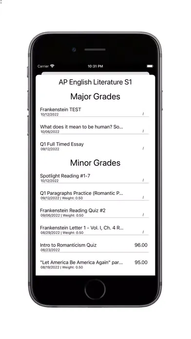 Gradus Grades Ekran Görüntüleri