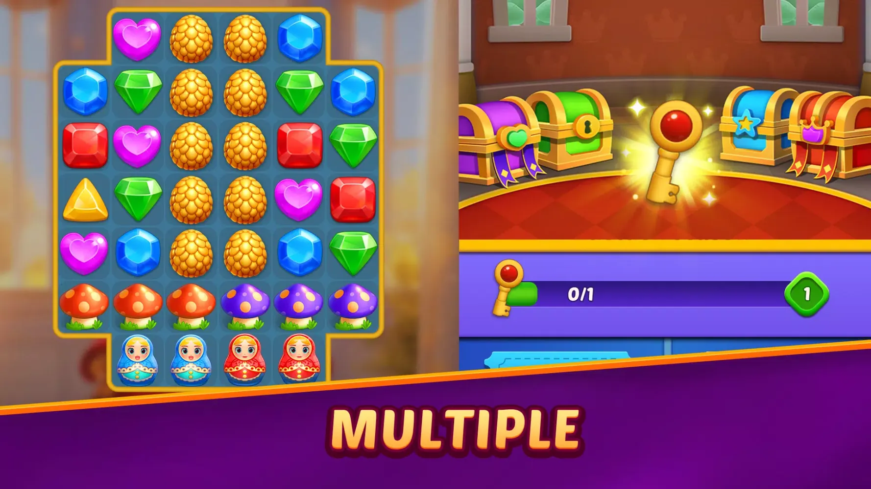Capturas de pantalla de Jewel Match Dragon - No Wifi