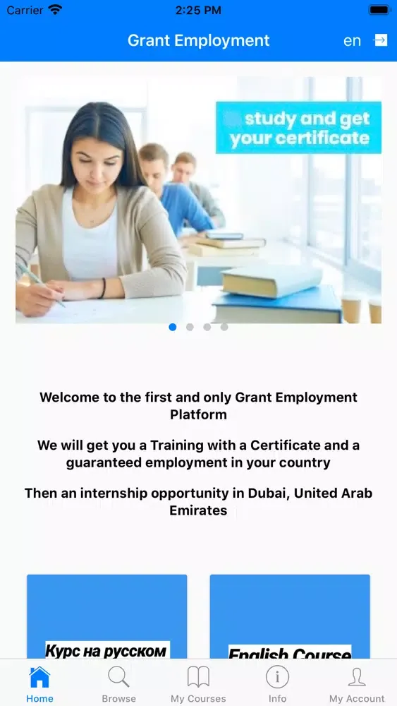 تصاویر Grant Employment