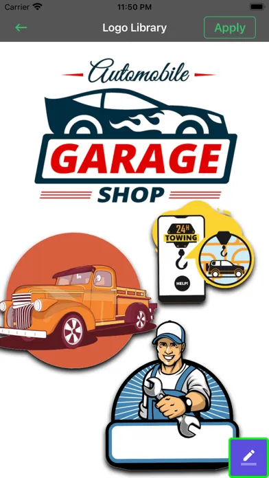 Capturas de tela do Logo Maker and Design Creator