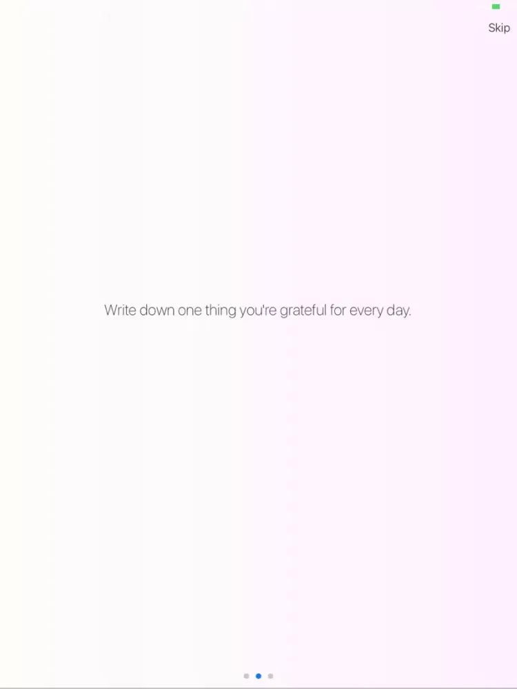 Ảnh chụp màn hình của Grateful. A Gratitude Journal iPad 