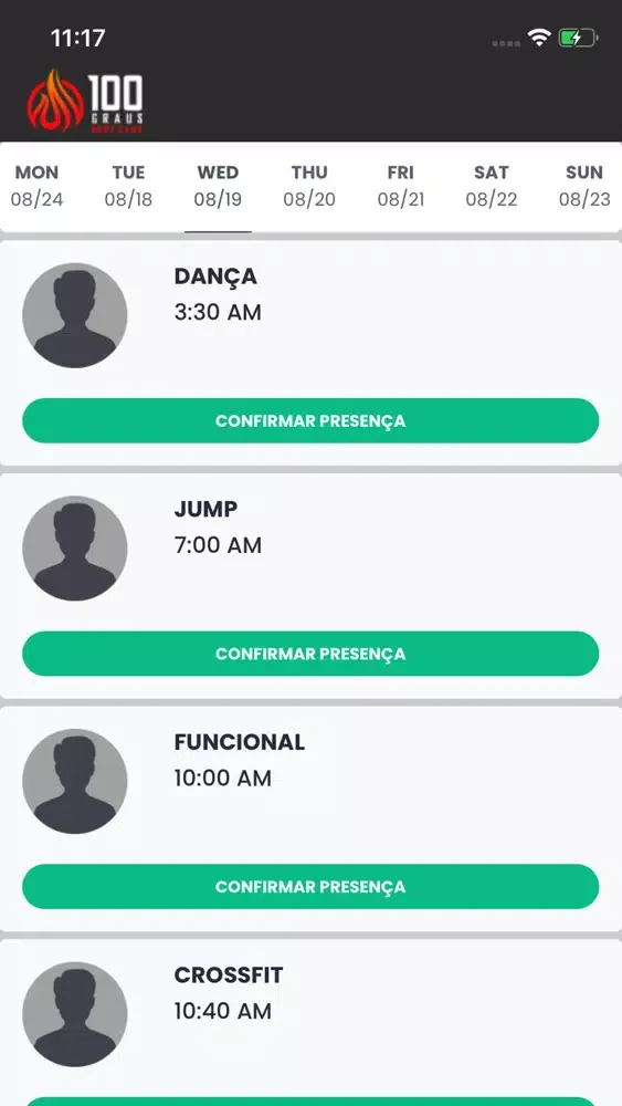 Captures d'écran de 100 Graus Bootcamp
