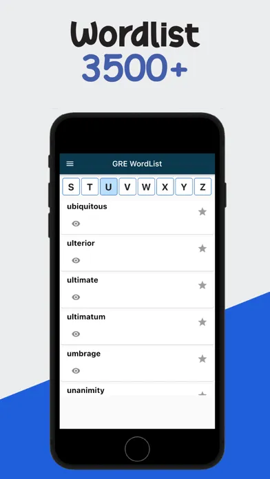 GRE Vocabulary Word List 3500应用截图