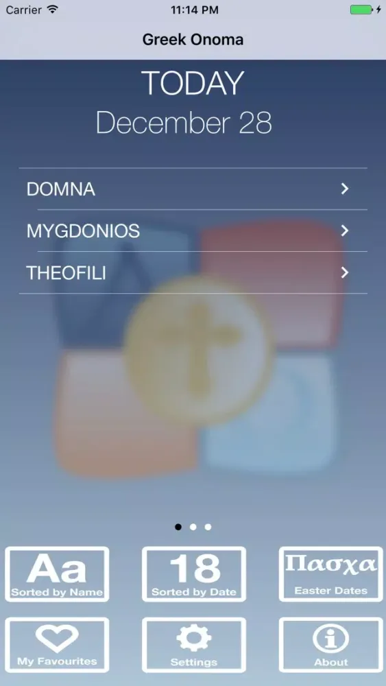 Greek Onoma Screenshots