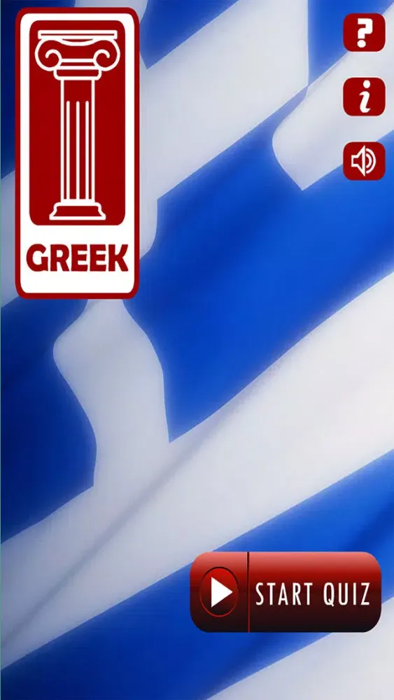 Greek Alphabet Quiz Screenshots