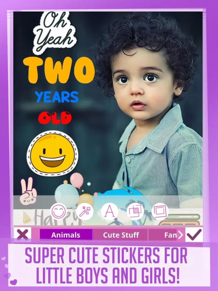 Tangkapan layar Babily - Baby Milestones Story iPad 