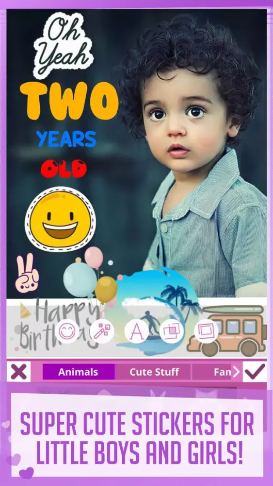 Tangkapan layar Babily - Baby Milestones Story