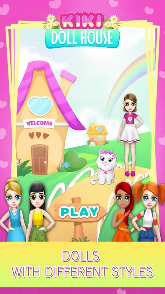 KiKi DollHouse Decoration Game Screenshots
