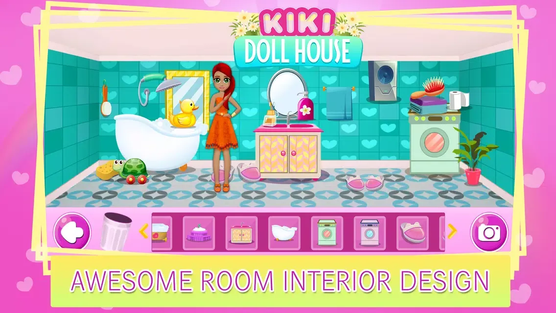 KiKi DollHouse Decoration Game Screenshots