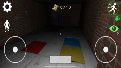 Capturas de tela do Escape Horror digital circus