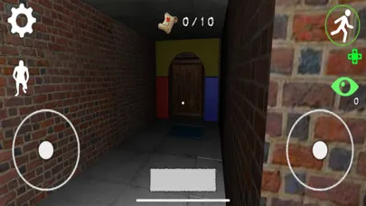 Capturas de tela do Escape Horror digital circus