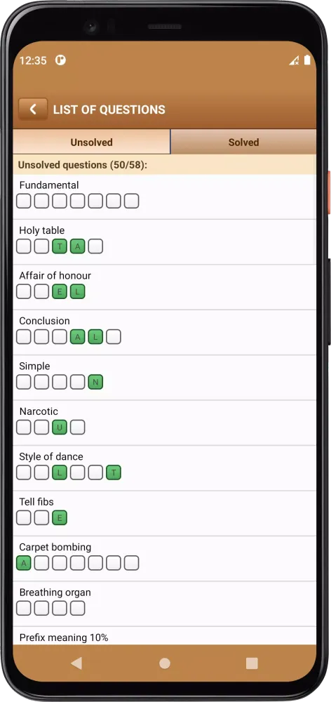 Scanword Fan Screenshots