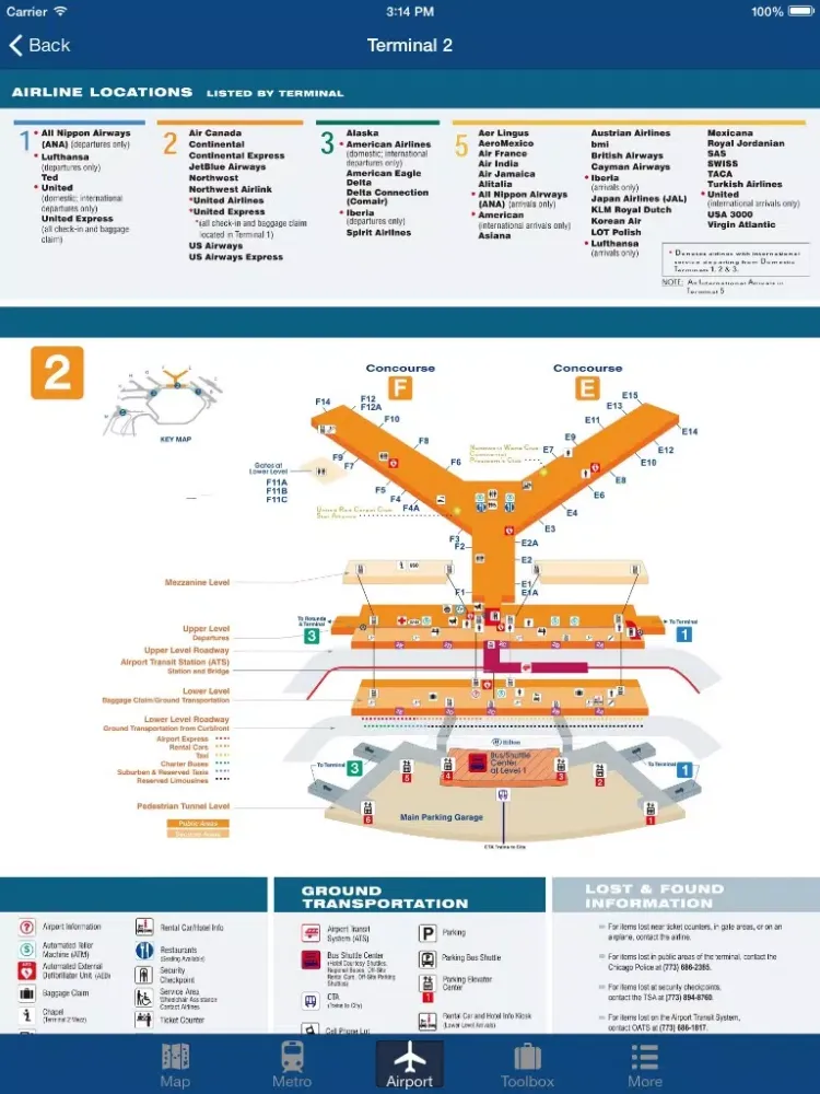 Capturas de pantalla de Chicago Offline Map - City Metro Airport iPad 