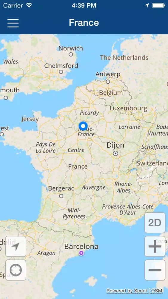 France Offline Travel Map স্ক্রিনশট