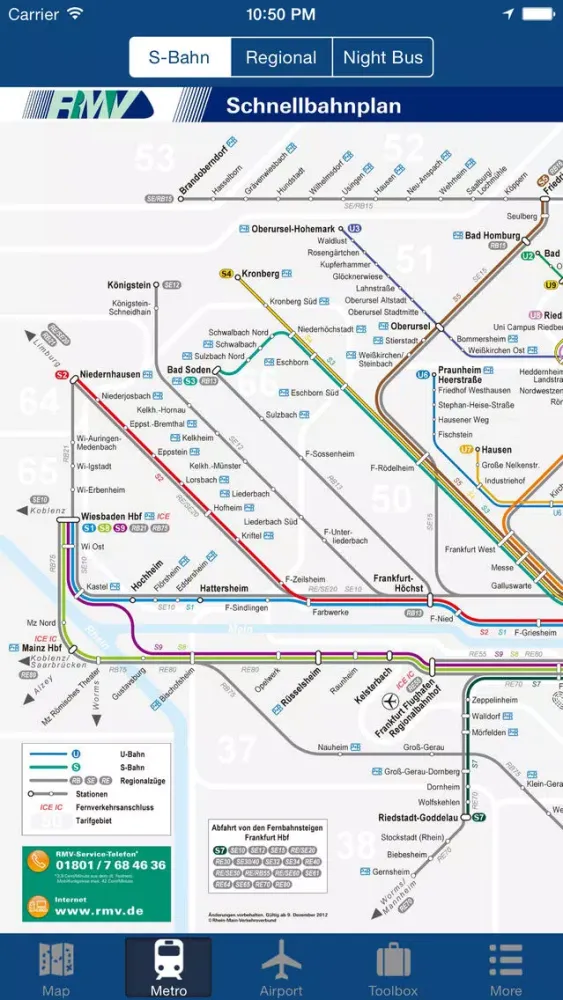 Tangkapan layar Frankfurt Offline Map - City Metro Airport