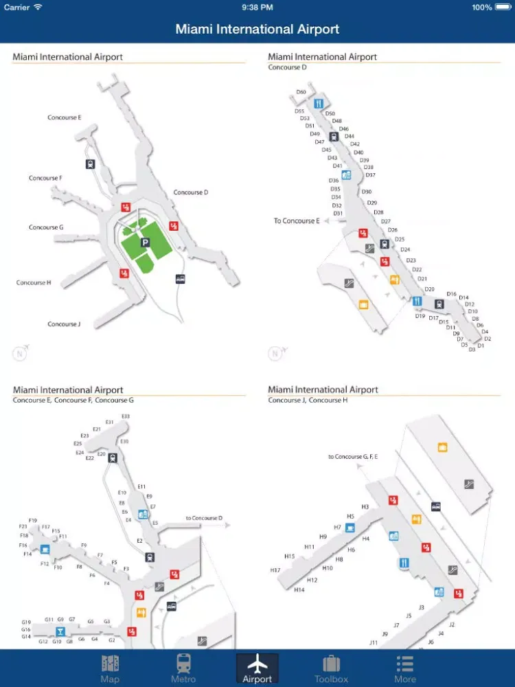 Tangkapan skrin Miami Offline Map - City Metro Airport iPad 