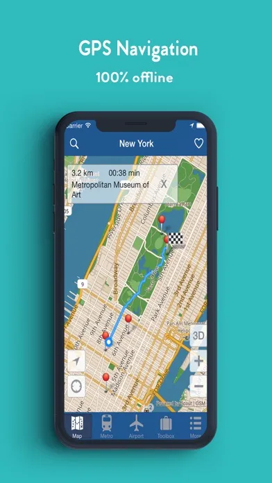 New York Offline Map स्क्रीनशॉट