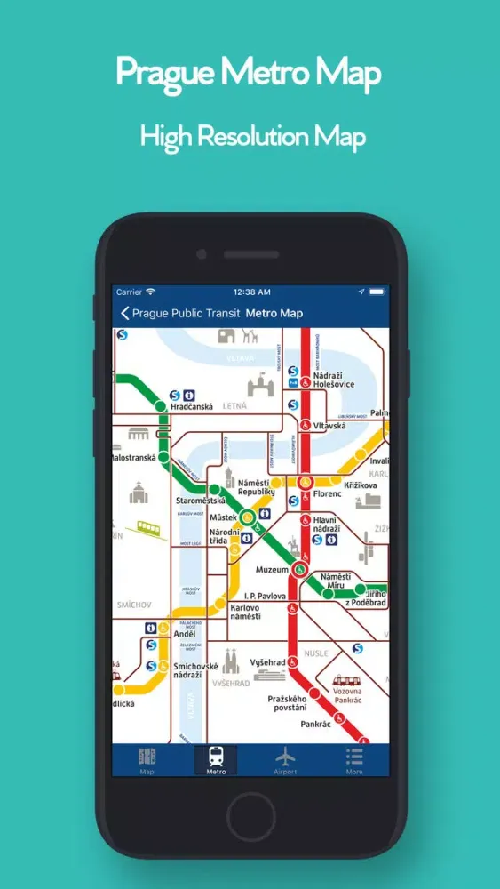 صور Prague Offline Map - Metro