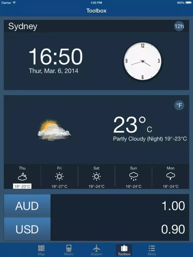 Sydney Offline Map - City Metro Airport iPad  Screenshots