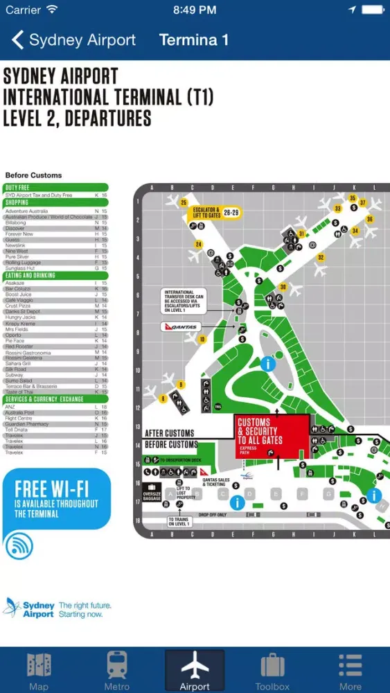 Sydney Offline Map - City Metro Airport Screenshots