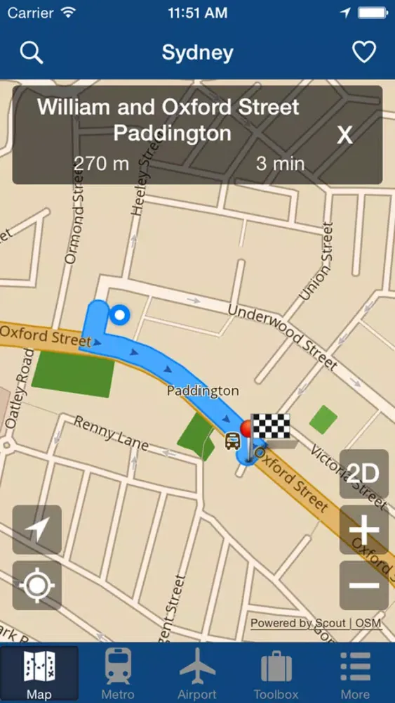 Sydney Offline Map - City Metro Airport Screenshots