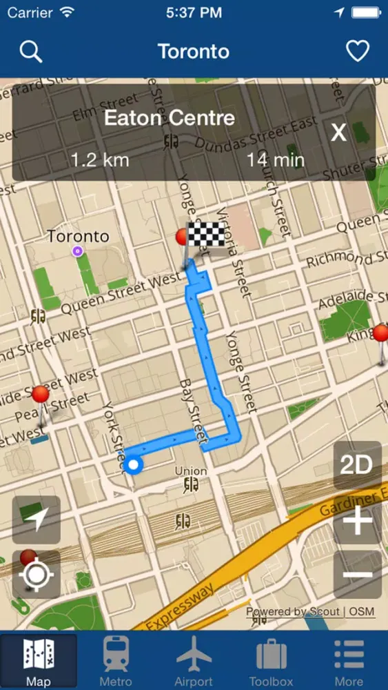 تصاویر Toronto Offline Map - City Metro Airport