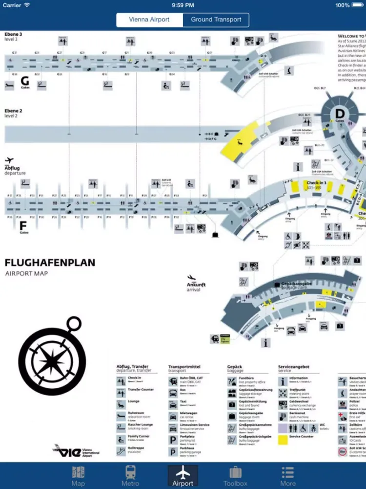 Vienna Offline Map - Metro iPad  Ekran Görüntüleri