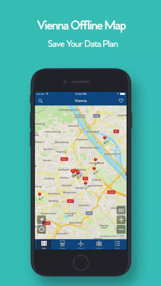 Vienna Offline Map - Metro Ekran Görüntüleri