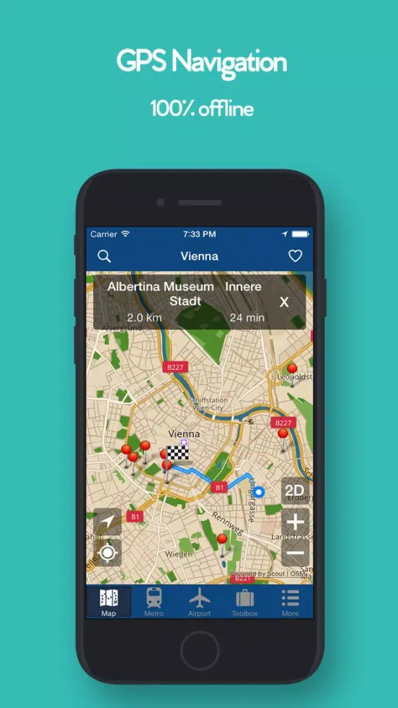 Vienna Offline Map - Metro Ekran Görüntüleri
