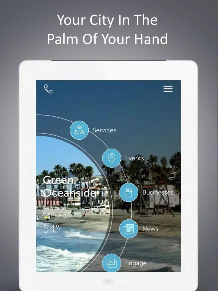 Capturas de tela do Green Oceanside iPad 