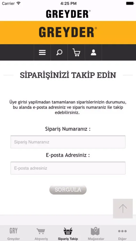 Captures d'écran de Greyder Ayakkabı