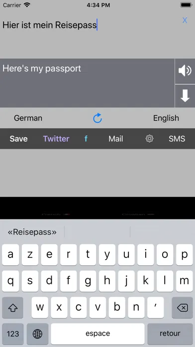 Mein Übersetzer應用截圖