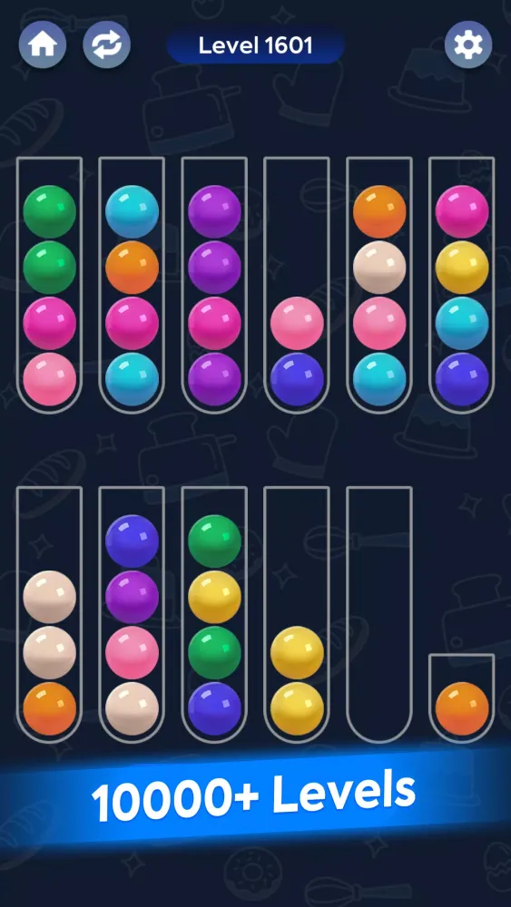 Capturas de pantalla de Color Ball Game - Sort Puz