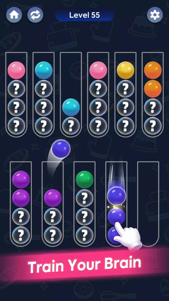 Capturas de pantalla de Color Ball Game - Sort Puz