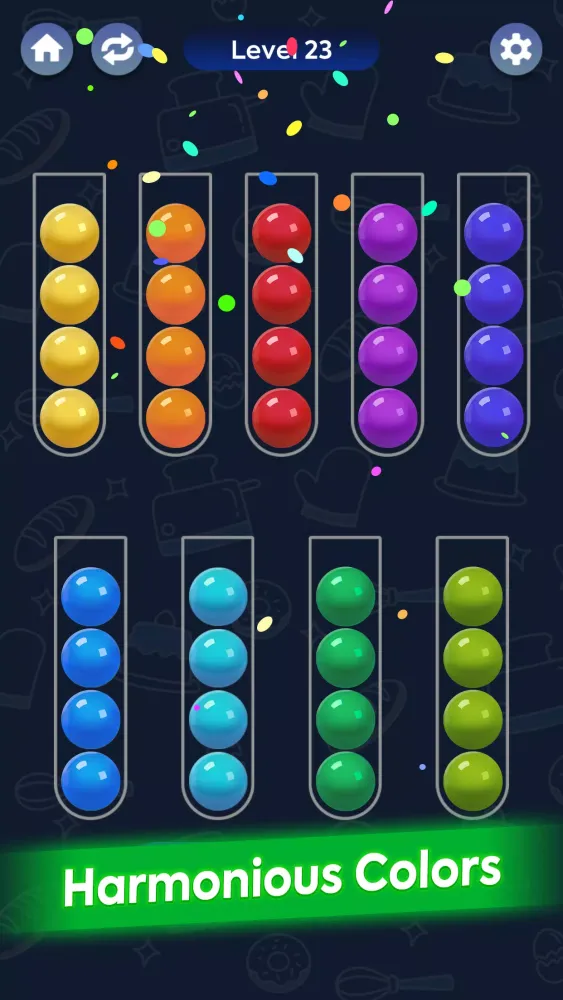 Capturas de pantalla de Color Ball Game - Sort Puz
