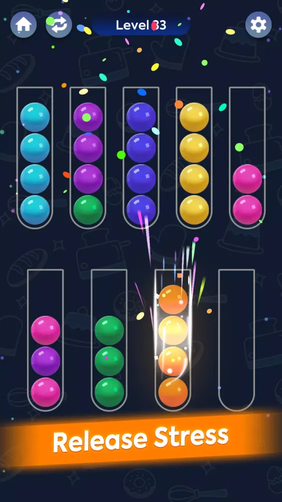 Capturas de pantalla de Color Ball Game - Sort Puz