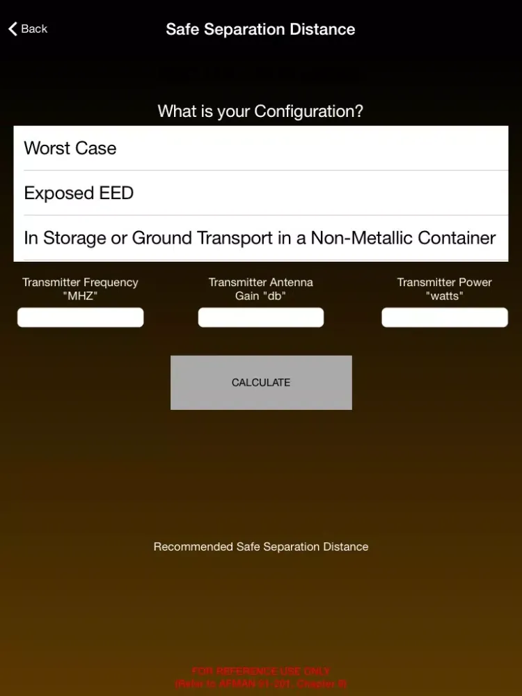 Capturas de tela do Explosive Safety iPad 