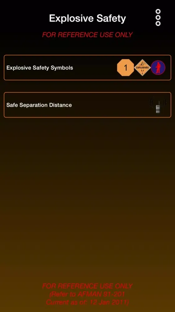 Capturas de tela do Explosive Safety