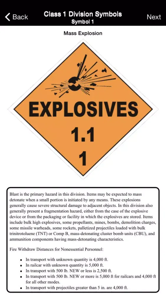 Capturas de tela do Explosive Safety