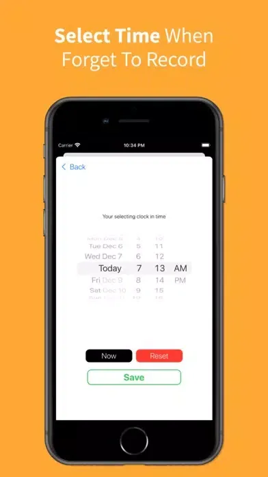 Zrzuty ekranu Bah-Soo Attendance Calculator