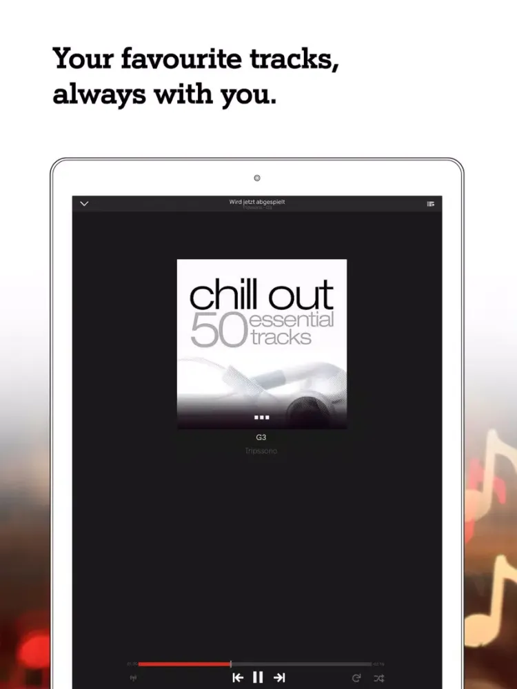 Capturas de tela do Xplore Music iPad 