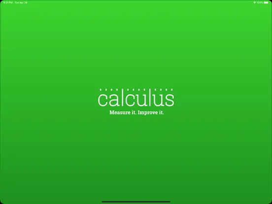 Tangkapan skrin Calculus - field tool iPad 