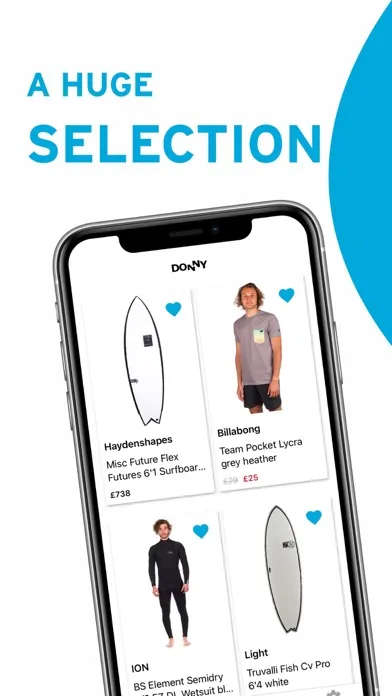 Tangkapan skrin Donny Surf Shack