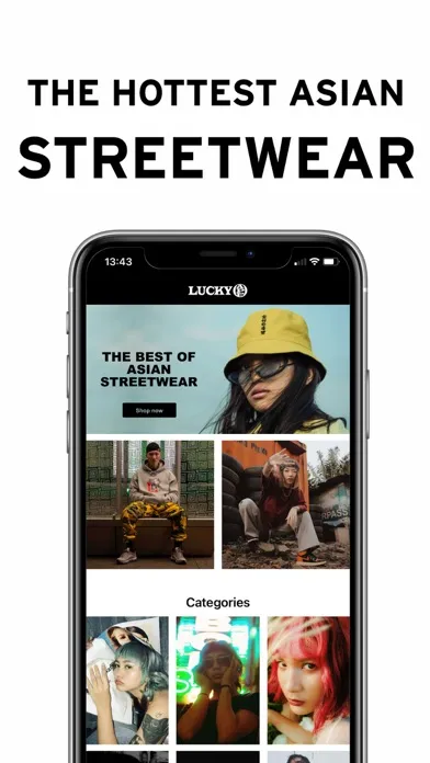 Lucky Ape Asian Streetwear应用截图