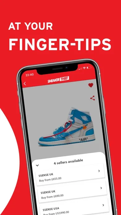SneakerThief Sneakers應用截圖
