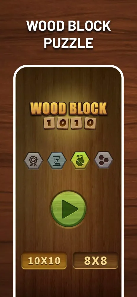 Capturas de pantalla de Wood Qblock・Woody Puzzle Block