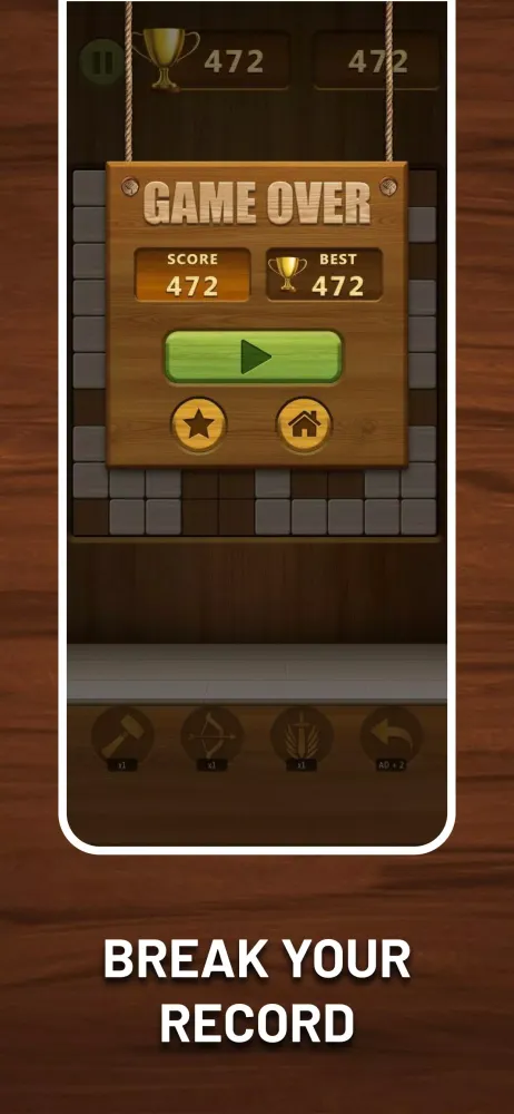 Capturas de pantalla de Wood Qblock・Woody Puzzle Block