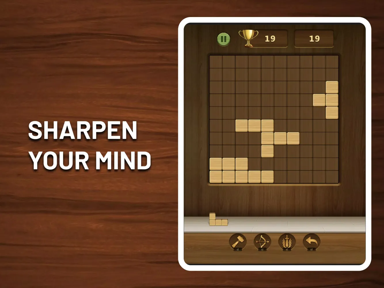 Capturas de pantalla de Wood Qblock・Woody Puzzle Block