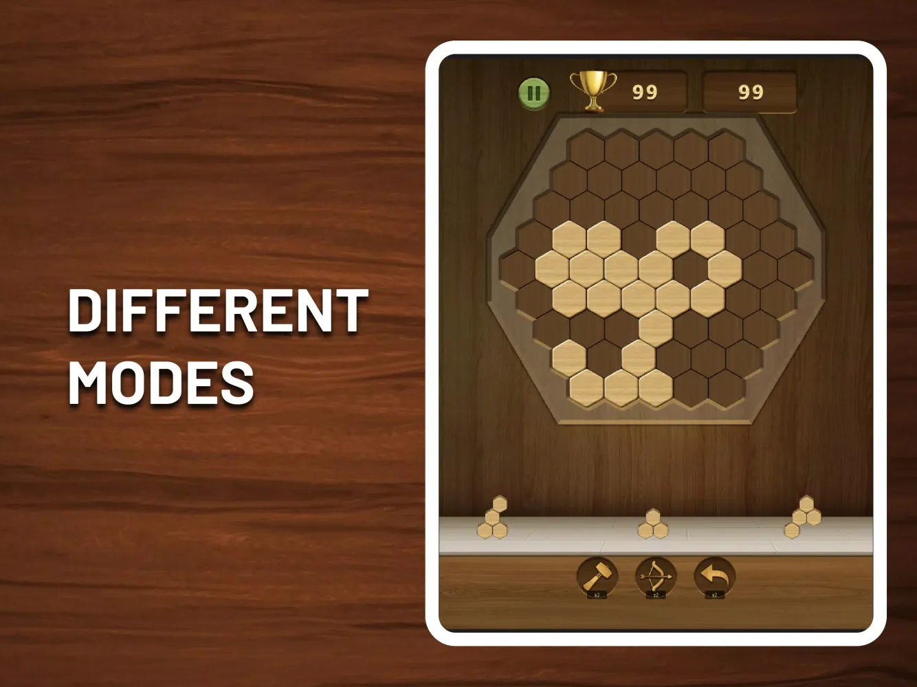 Capturas de pantalla de Wood Qblock・Woody Puzzle Block
