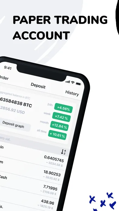 Bitcoin exchange simulator应用截图